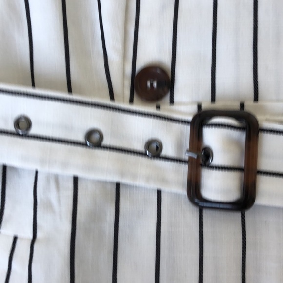 NWT Forever 21 Striped Button Up Midi Dress Sz S - Picture 5 of 13